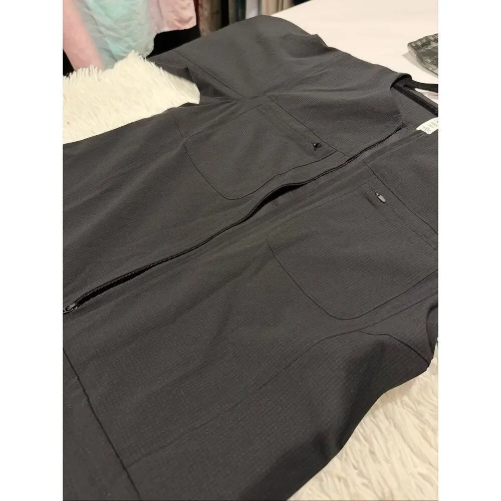 Lululemon Ventlight Zippered Jumpsuit in Black Size 4